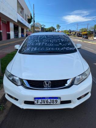 HONDA CIVIC 2.0 LXR 16V FLEX 4P AUTOMÁTICO